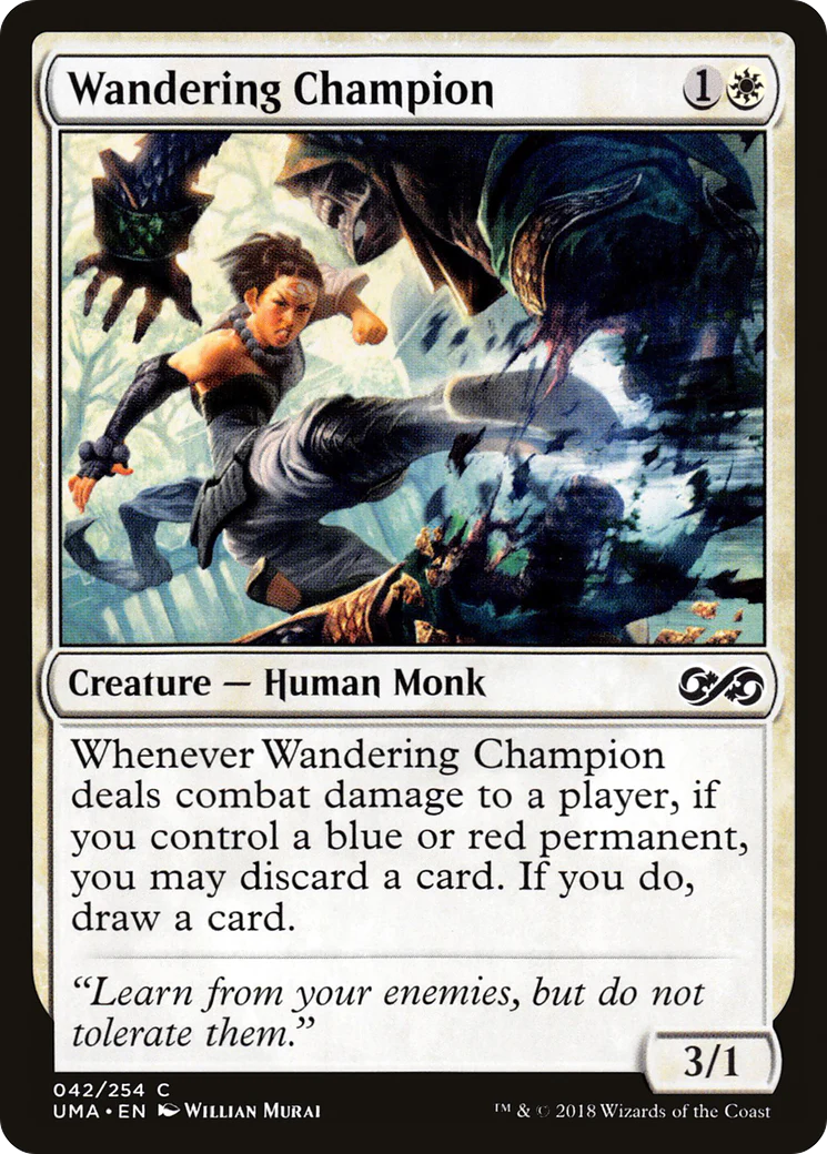 Wandering Champion (UMA-042)  Foil - Ultimate Masters