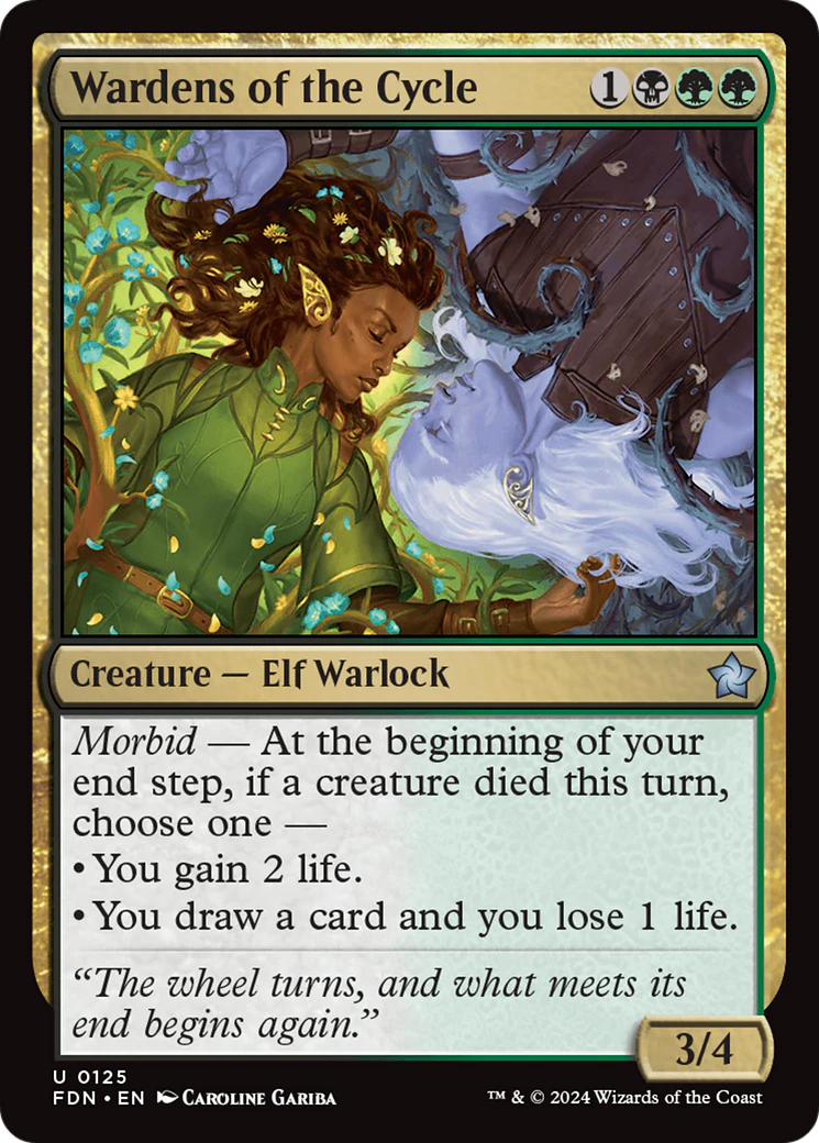 Wardens of the Cycle (FDN-125)  Foil - Foundations
