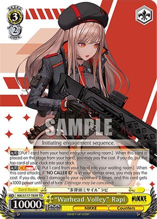 "Warhead Volley" Rapi (NIK/S117-TE09 TD) - GODDESS OF VICTORY: NIKKE