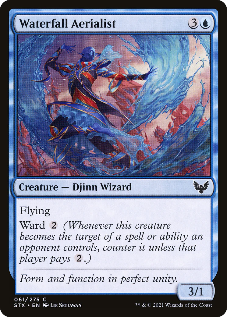 Waterfall Aerialist (STX-061)  Foil - Strixhaven: School of Mages