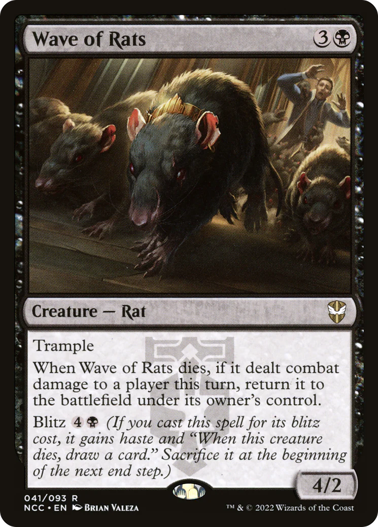 Wave of Rats (NCC-041)  - New Capenna Commander