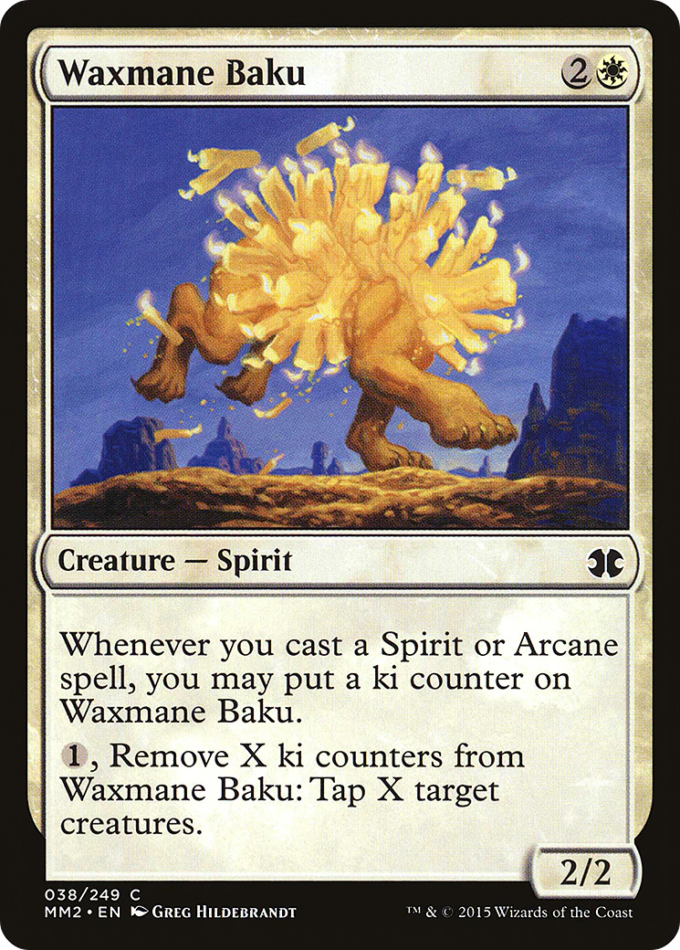 Waxmane Baku (MM2-038)  - Modern Masters 2015