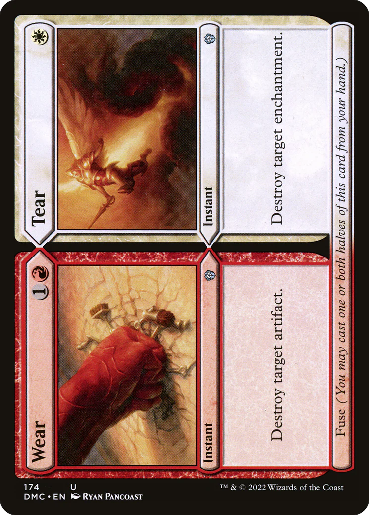 Wear // Tear (DMC-174)  - Dominaria United Commander