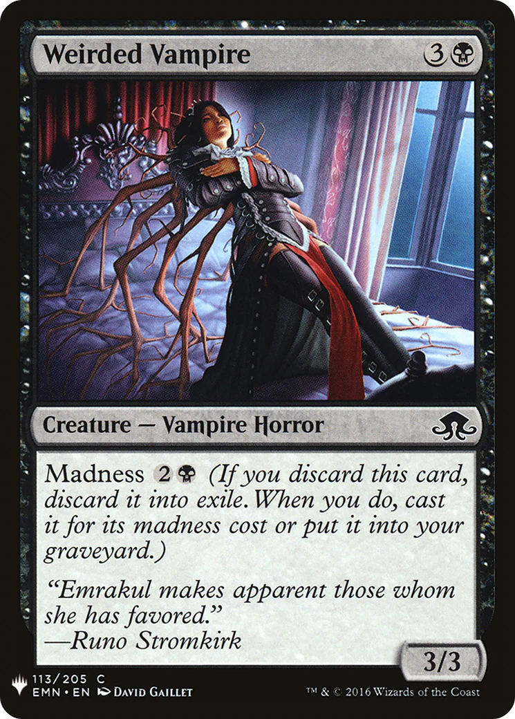 Weirded Vampire (LIST-113)  - The List