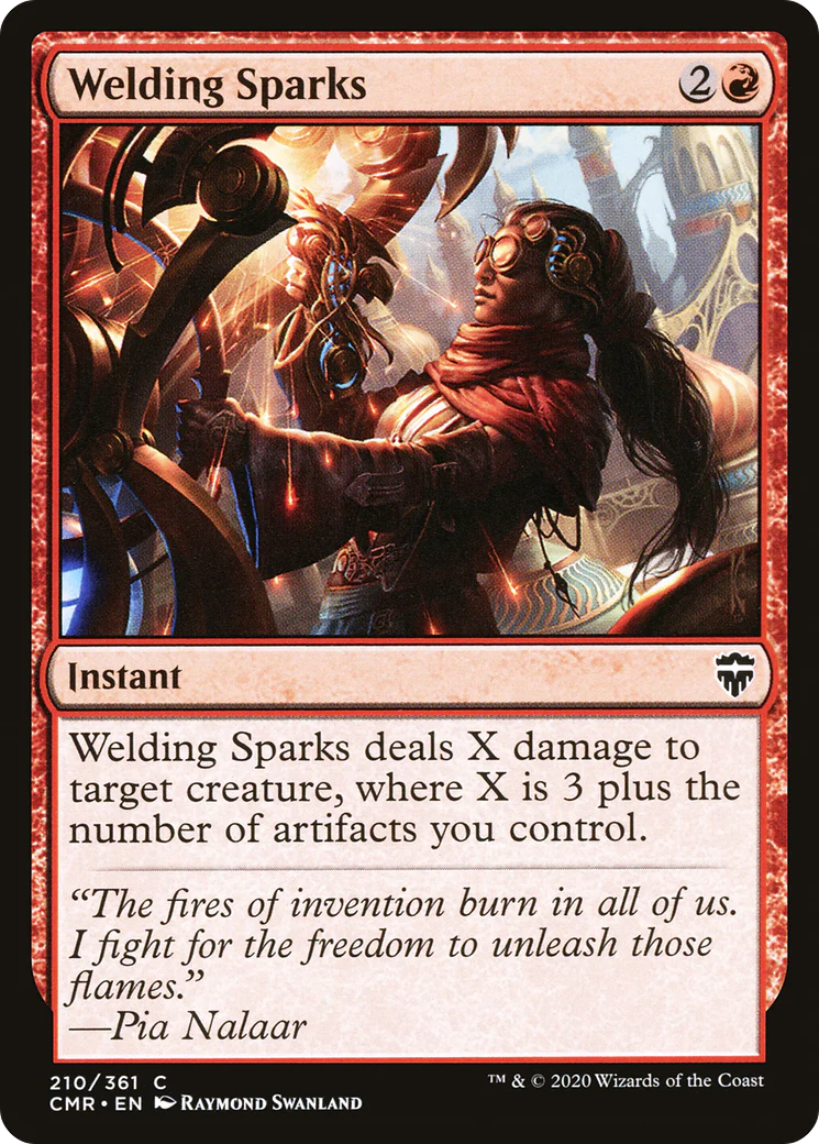 Welding Sparks (CMR-210)  - Commander Legends