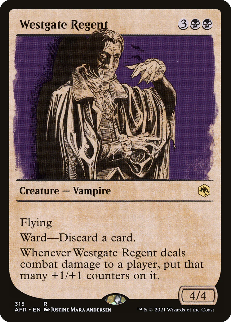 Westgate Regent (Showcase) (AFR-315)  Foil - Adventures in the Forgotten Realms: (Showcase)