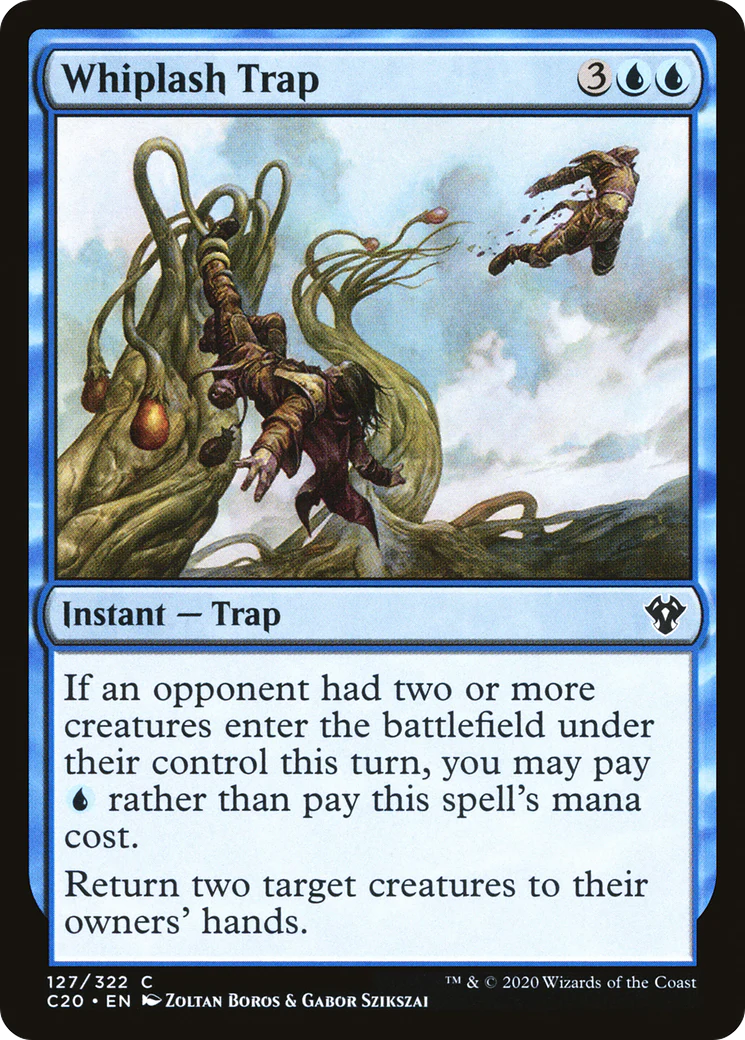 Whiplash Trap (C20-127)  - Commander 2020