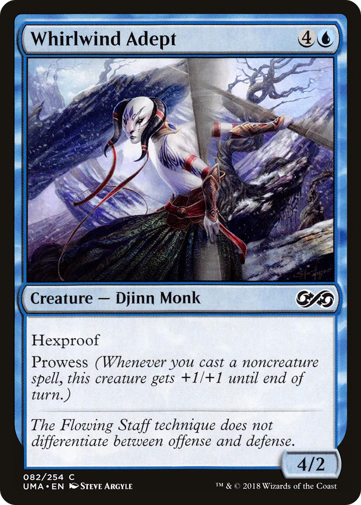 Whirlwind Adept (UMA-082) Foil - Ultimate Masters