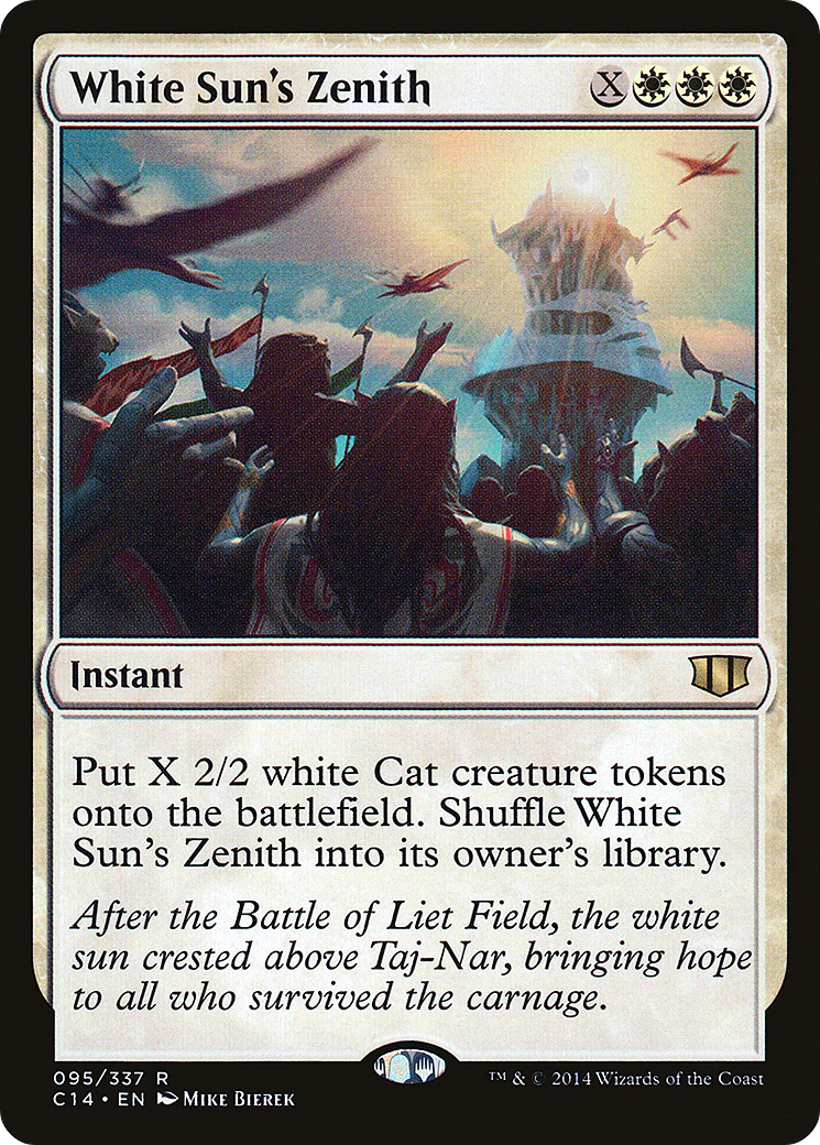 White Sun's Zenith (C14-095)  - Commander 2014