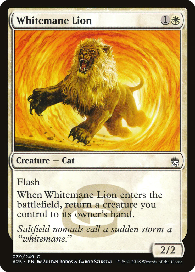Whitemane Lion (A25-039)  Foil - Masters 25