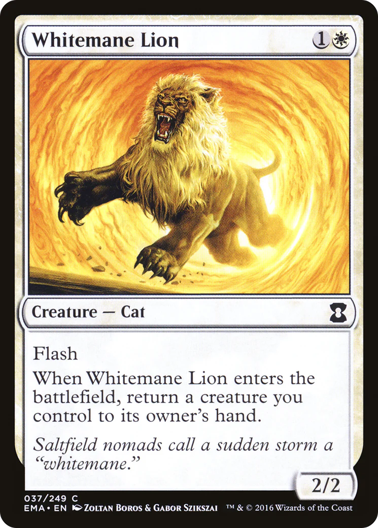 Whitemane Lion (EMA-037)  - Eternal Masters