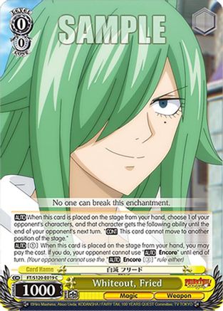 Whiteout, Fried (FT/S120-E019 C) - FAIRY TAIL 100 YEARS QUEST