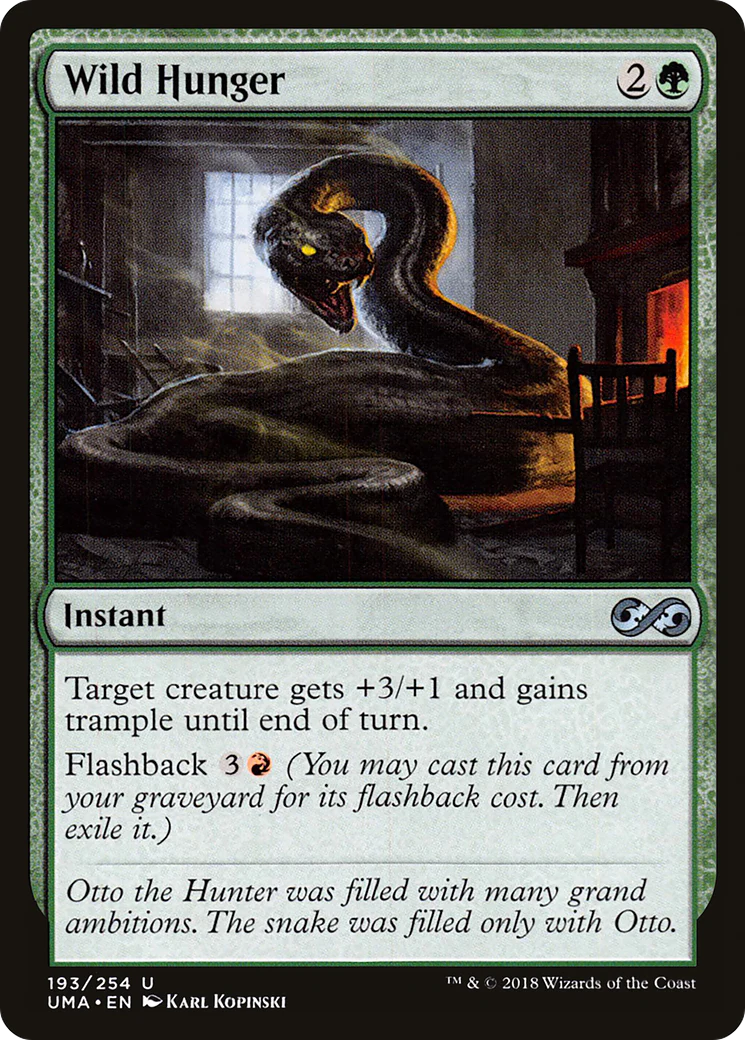Wild Hunger (UMA-193)  Foil - Ultimate Masters