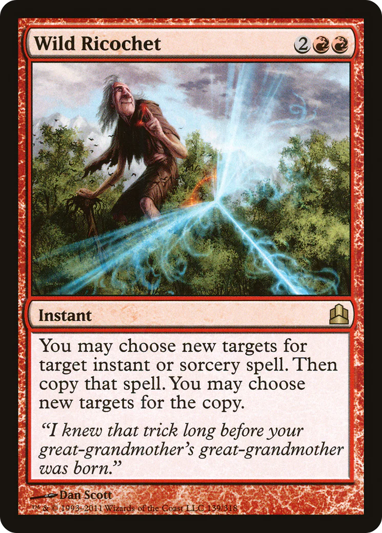 Wild Ricochet (CMD-139)  - Commander 2011