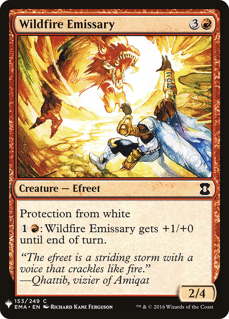 Wildfire Emissary (LIST-EMA-153)  - The List