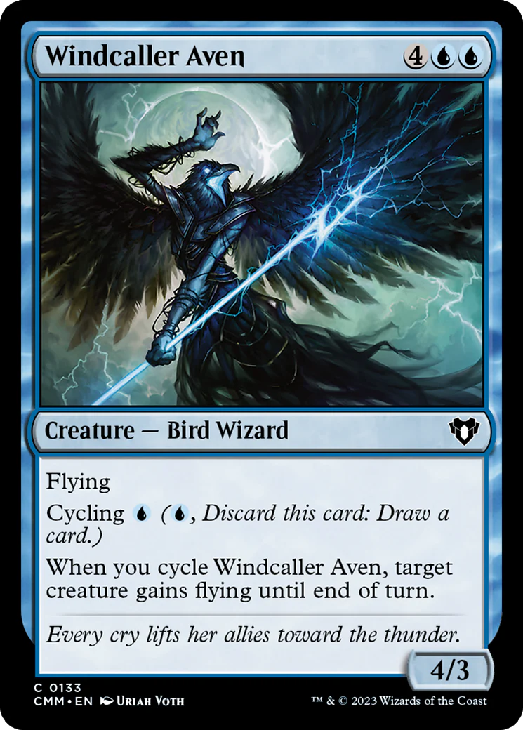 Windcaller Aven (CMM-133)  - Commander Masters