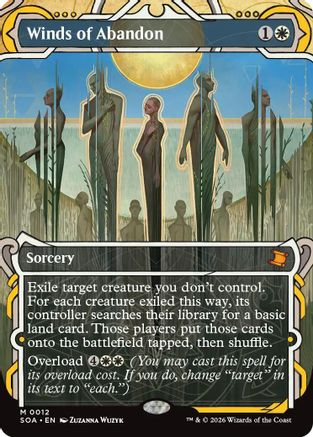 Winds of Abandon (SOA-012)  Foil - Secrets of Strixhaven: Mystical Archive