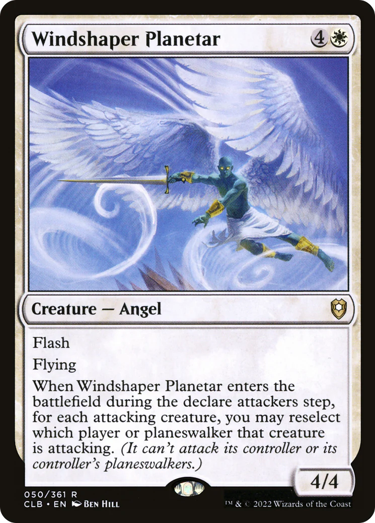 Windshaper Planetar (CLB-050)  - Commander Legends: Battle for Baldur's Gate