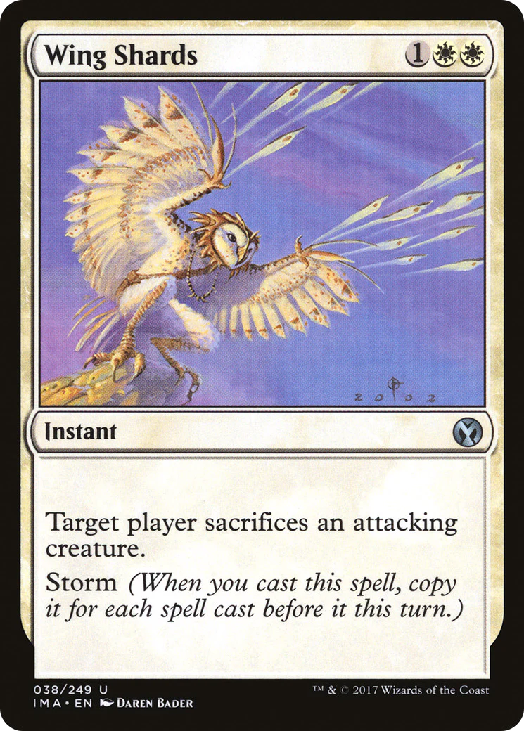 Wing Shards (IMA-038)  Foil - Iconic Masters