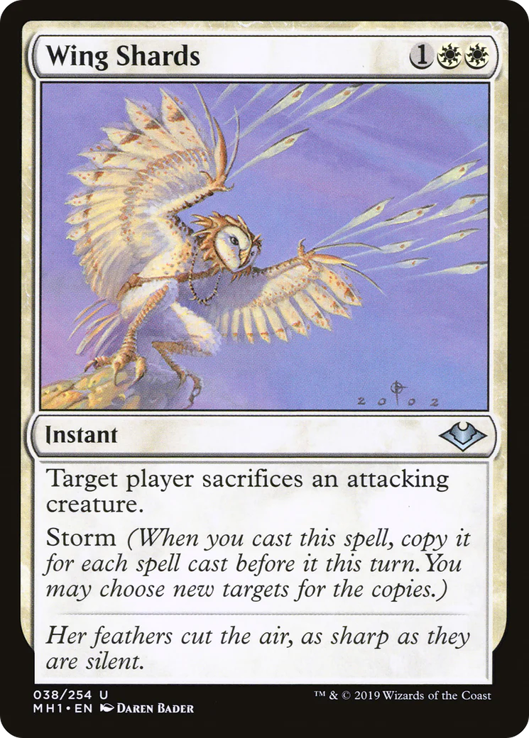 Wing Shards (MH1-038)  Foil - Modern Horizons