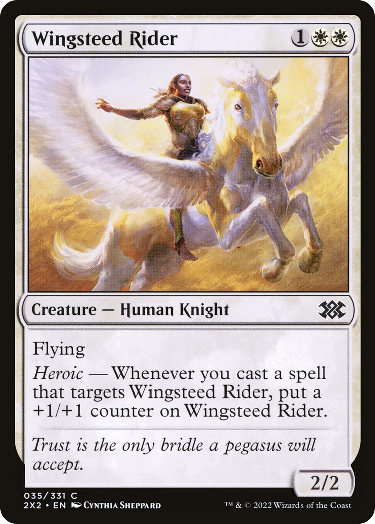 Wingsteed Rider (2X2-035)  - Double Masters 2022