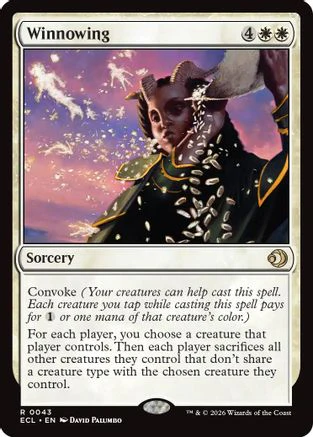 Winnowing (ECL-043) Foil - Lorwyn Eclipsed