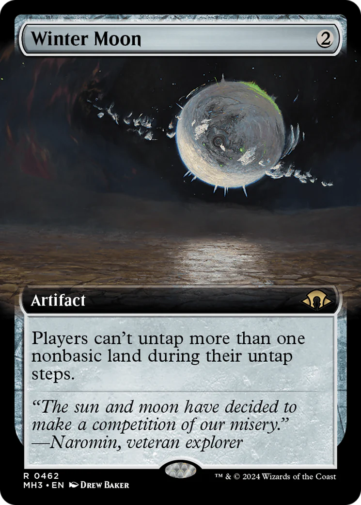 Winter Moon (Extended Art) (MH3-462)  - Modern Horizons 3: (Extended Art)