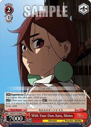 With Your Own Aura, Momo (DDD/S118-E063 U) - DANDADAN