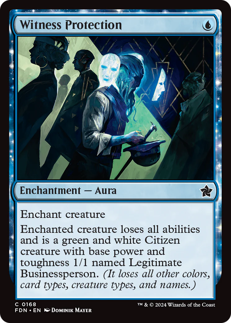 Witness Protection (FDN-168)  - Foundations: (enchantment)