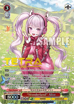 "Wonderland" Alice (SSP) (NIK/S117-E060SSP SSP) - GODDESS OF VICTORY: NIKKE