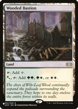 Wooded Bastion (LIST-332/332)  - The List Reprints