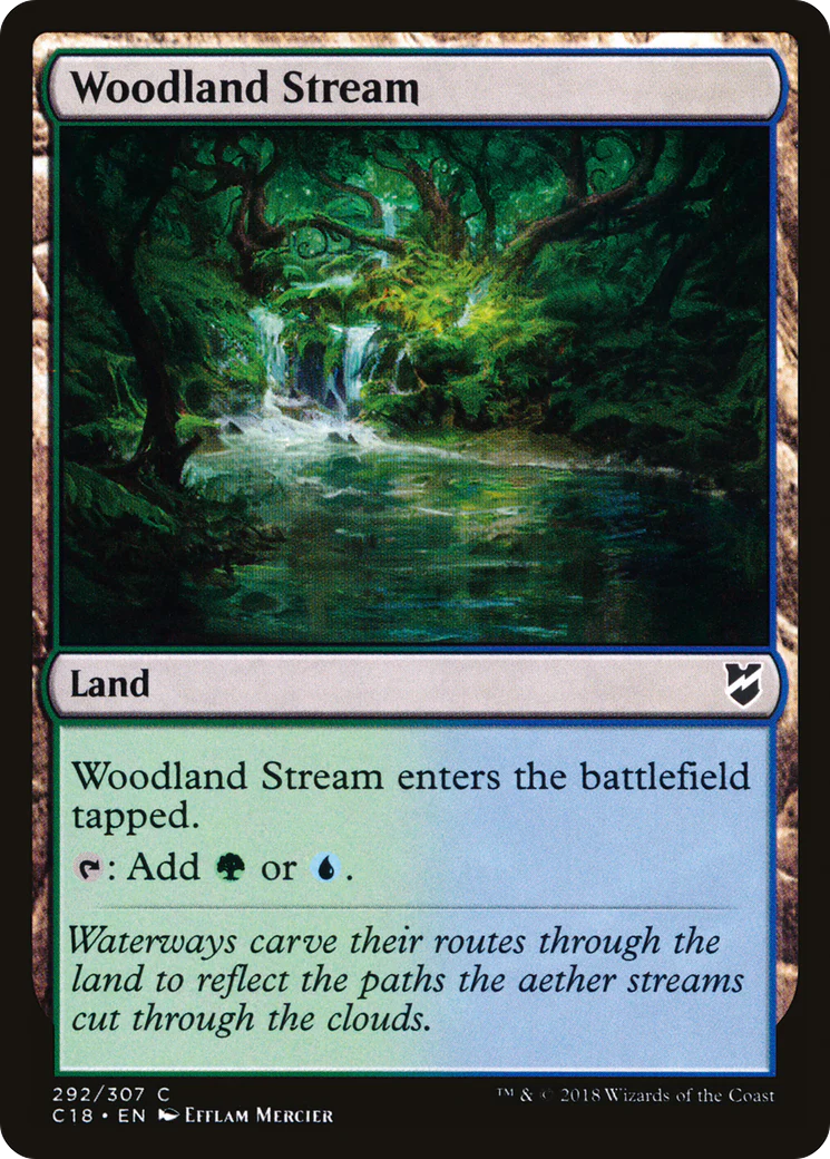 Woodland Stream (C18-292)  - Commander 2018