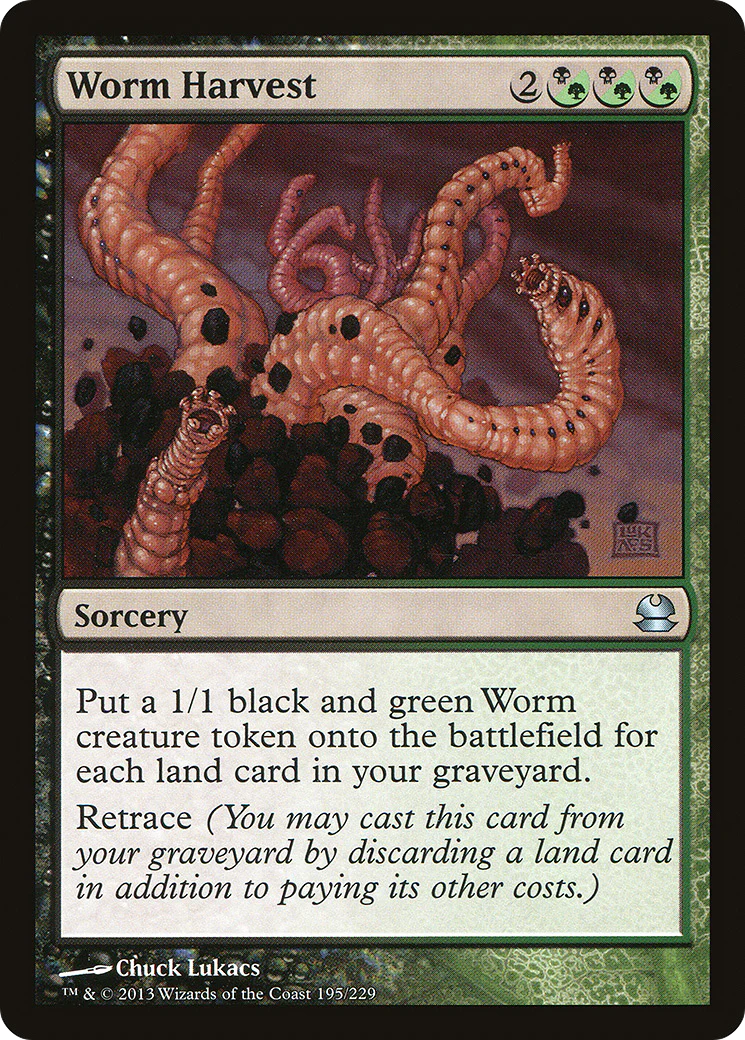 Worm Harvest (MMA-195)  Foil - Modern Masters