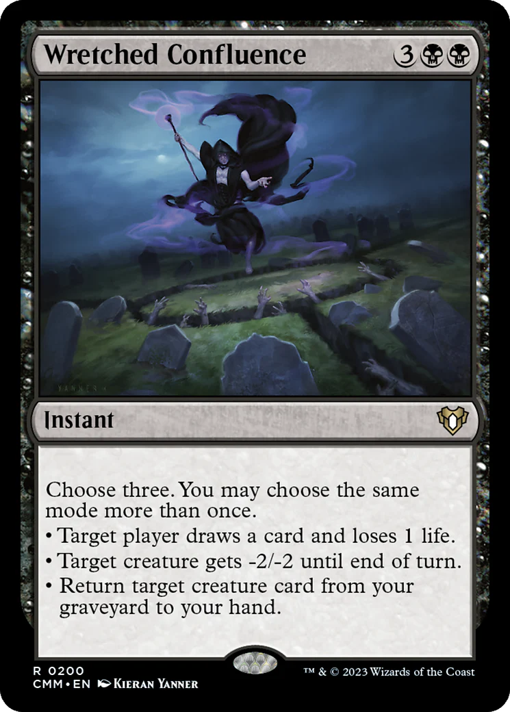 Wretched Confluence (CMM-200) Foil - Commander Masters