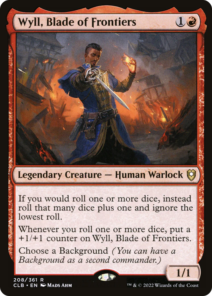 Wyll, Blade of Frontiers (CLB-208)  Foil - Commander Legends: Battle for Baldur's Gate