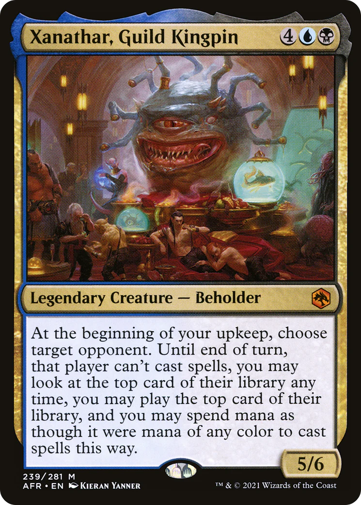 Xanathar, Guild Kingpin (AFR-239)  Foil - Adventures in the Forgotten Realms