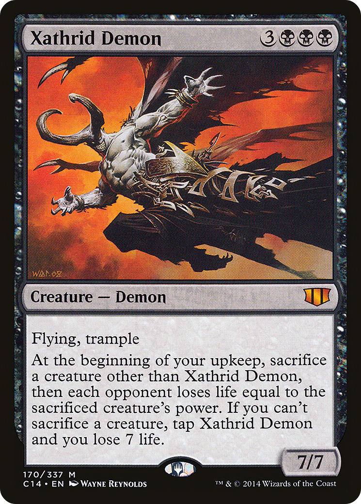 Xathrid Demon (C14-170)  - Commander 2014