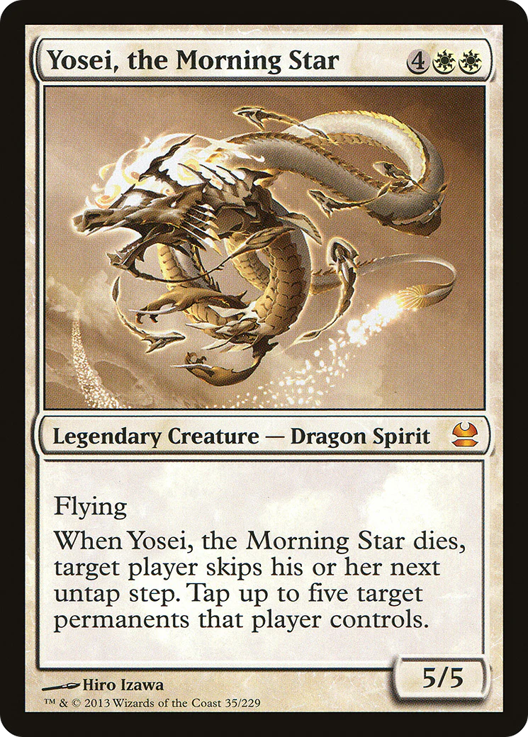 Yosei, the Morning Star (MMA-035) Foil - Modern Masters