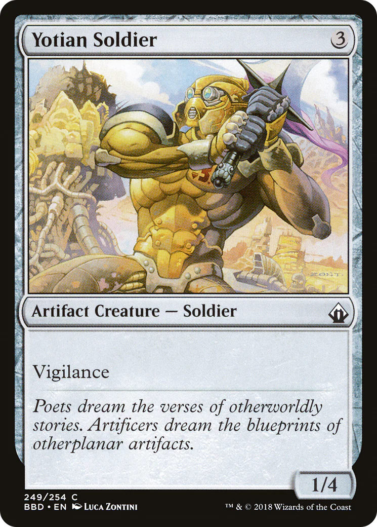 Yotian Soldier (BBD-249)  Foil - Battlebond
