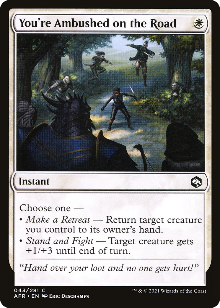 You're Ambushed on the Road (AFR-043)  - Adventures in the Forgotten Realms