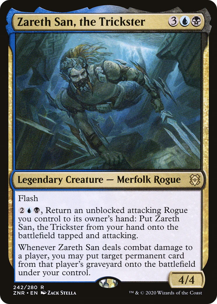 Zareth San, the Trickster (ZNR-242)  Foil - Zendikar Rising