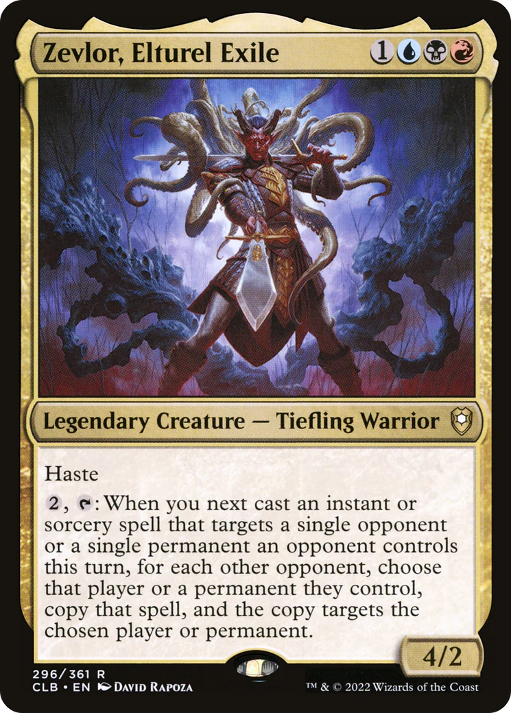 Zevlor, Elturel Exile (CLB-296)  Foil - Commander Legends: Battle for Baldur's Gate