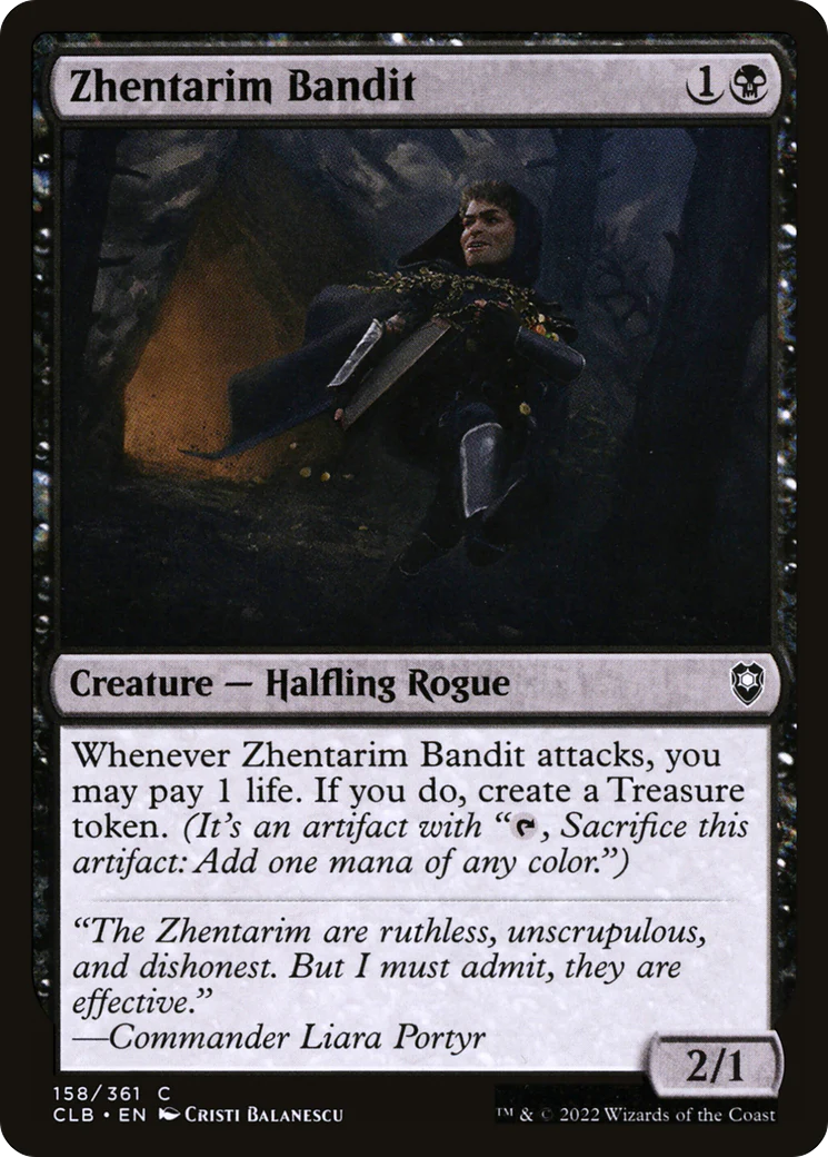 Zhentarim Bandit (CLB-158)  Foil - Commander Legends: Battle for Baldur's Gate
