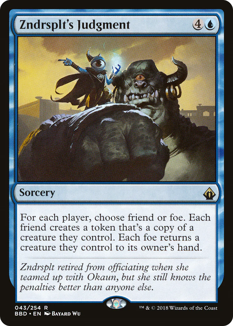 Zndrsplt's Judgment (BBD-043)  Foil - Battlebond