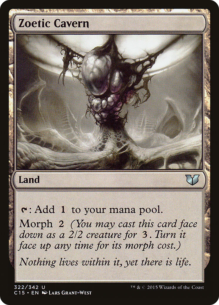 Zoetic Cavern (C15-322)  - Commander 2015