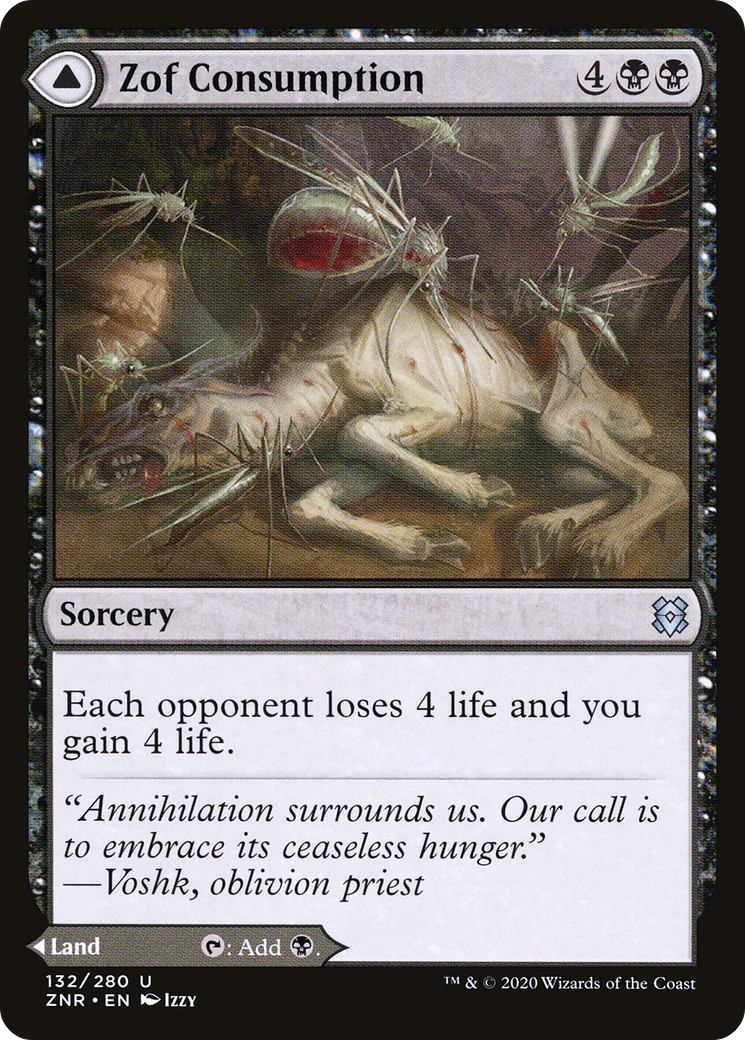 Zof Consumption (ZNR-132)  - Zendikar Rising